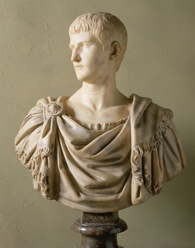 Portrait of the Emperor Caligula by Roman